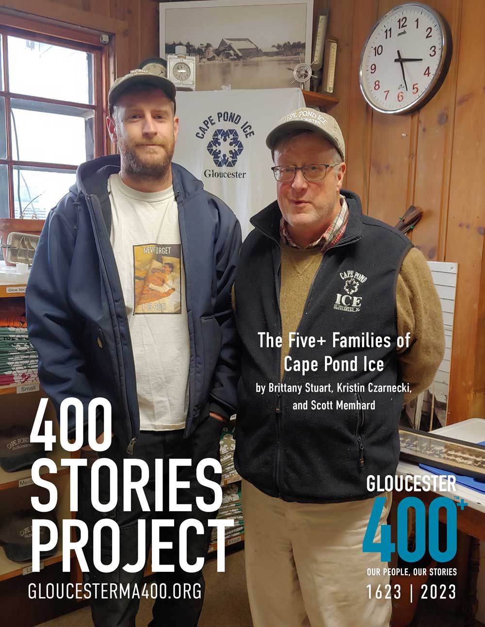 The Five+ Families of Cape Pond Ice